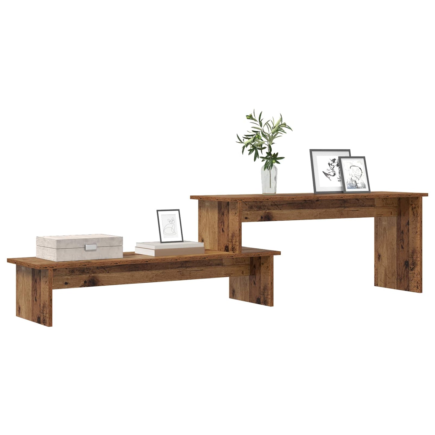 TV Cabinet Set Old Wood 180 x 30 x 43 cm Engineered Wood