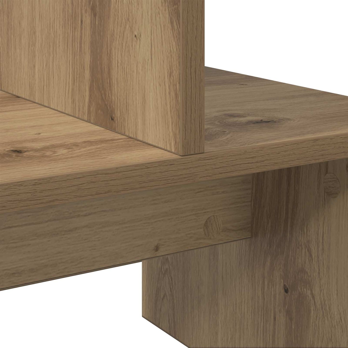 TV Cabinet Set 180.5 x 30 x 43 cm Artisan Oak Engineered Wood