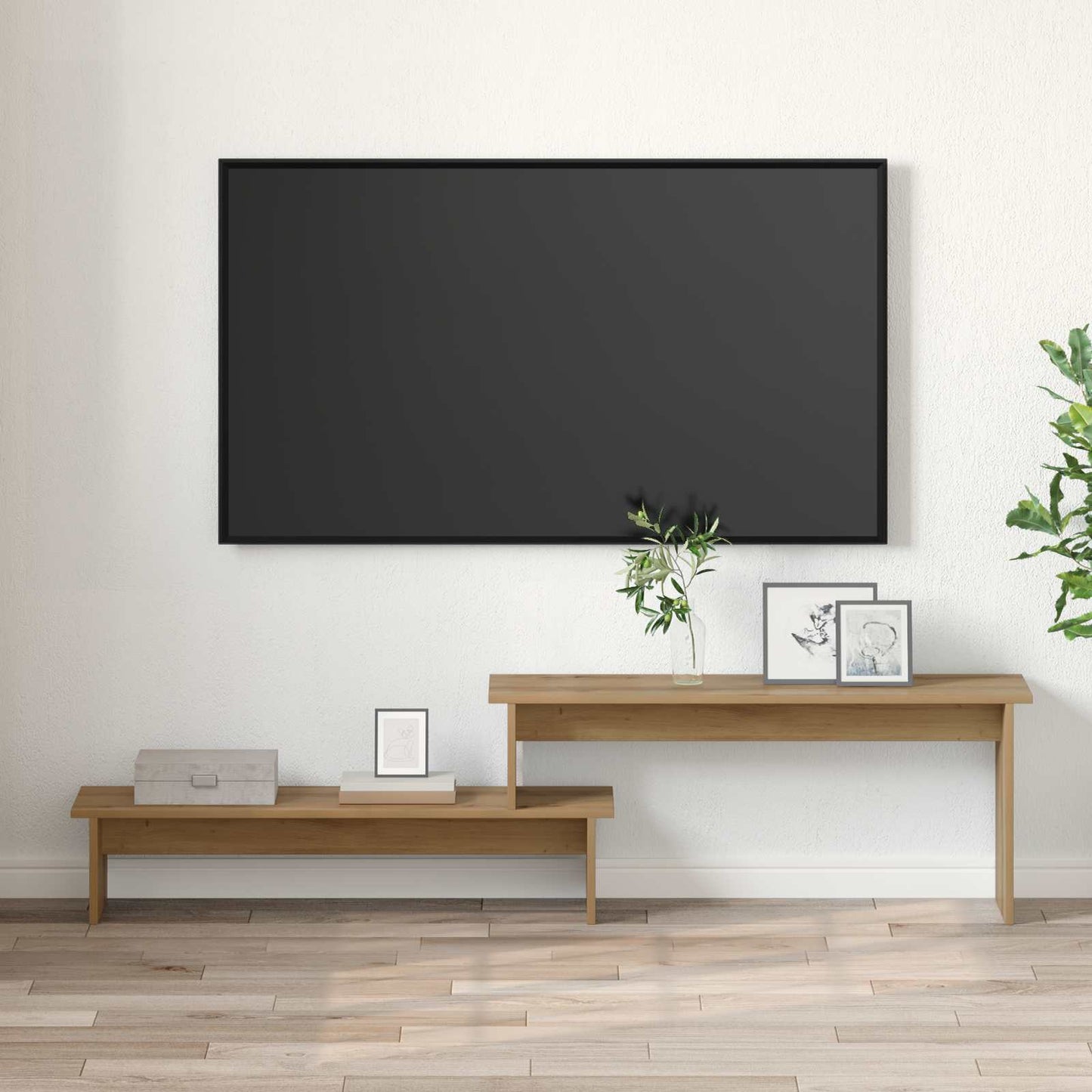 TV Cabinet Set Artisan Oak 180.5 x 30 x 43 cm Engineered Wood