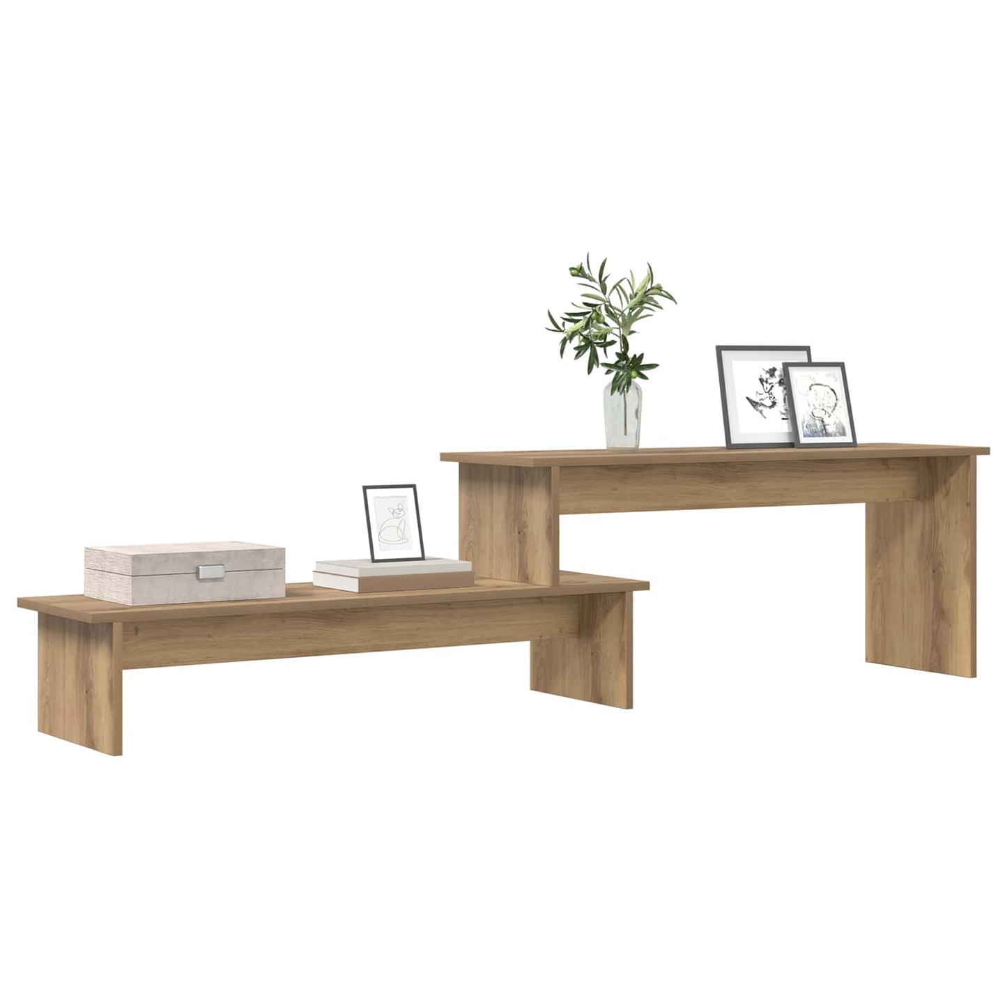 TV Cabinet Set Artisan Oak 180.5 x 30 x 43 cm Engineered Wood