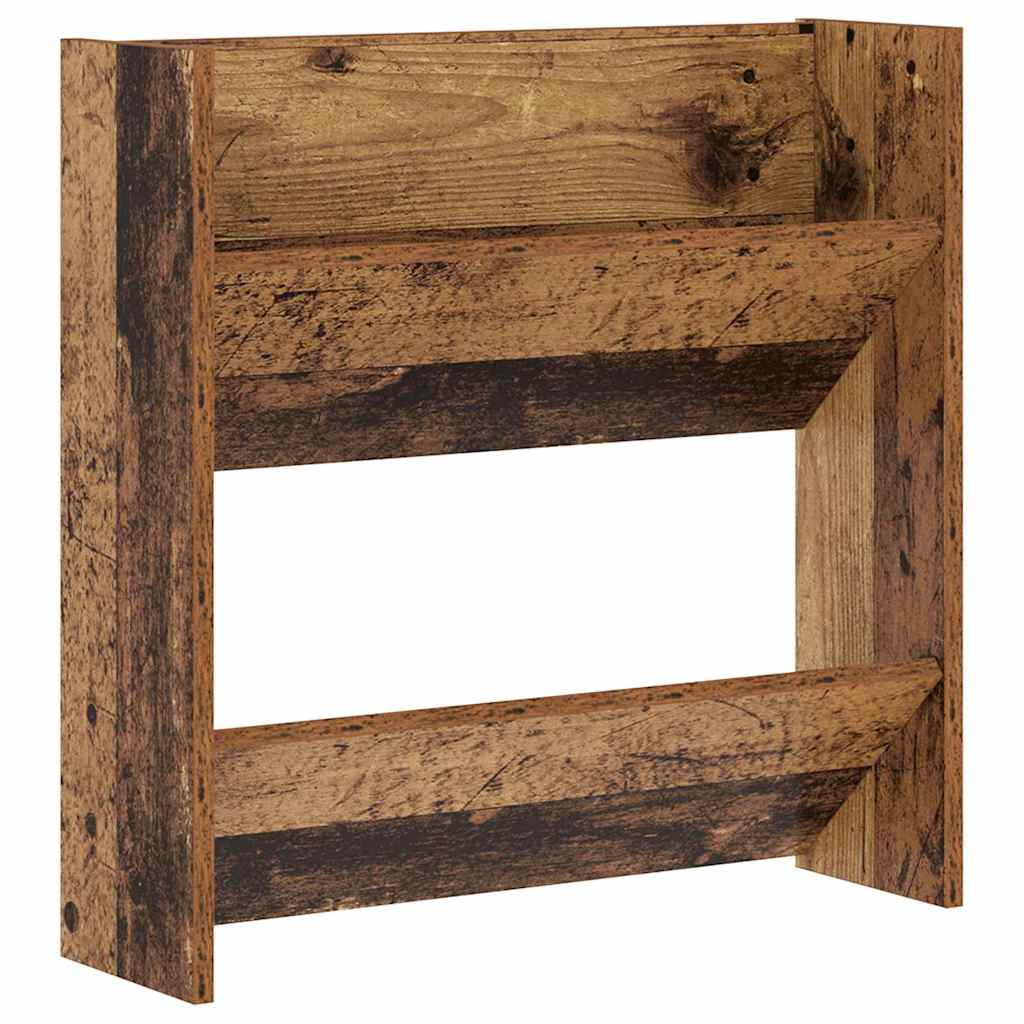 Shoe Cabinet Old Wood 60 x 18 x 60 cm Engineered Wood