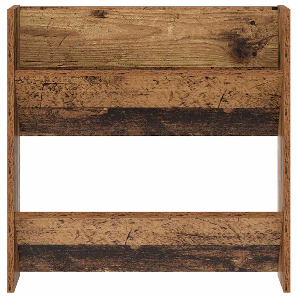 Shoe Cabinet 2 pcs Old Wood 60 x 18 x 60 cm Engineered Wood