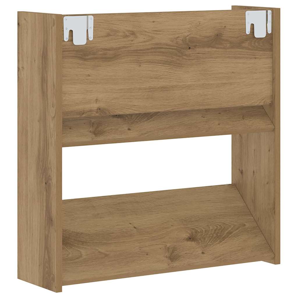 Shoe Cabinet Artisan Oak 60 x 18 x 60 cm Engineered Wood
