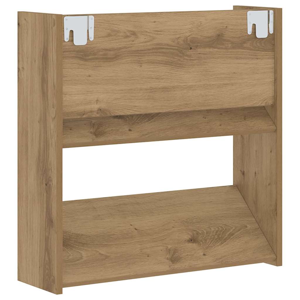 Shoe Cabinet 2 pcs Artisan Oak 60 x 18 x 60 cm Engineered Wood
