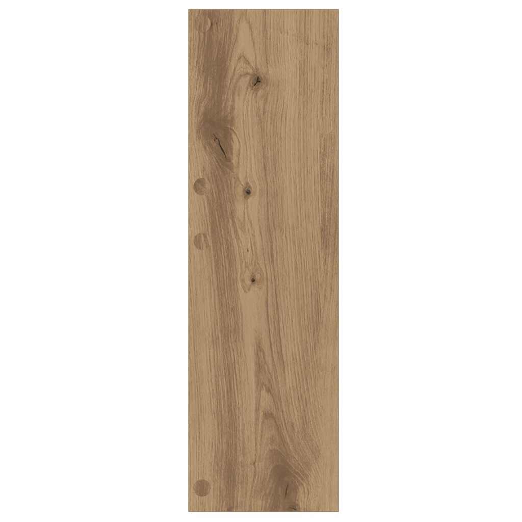 Shoe Cabinet 2 pcs Artisan Oak 60 x 18 x 60 cm Engineered Wood