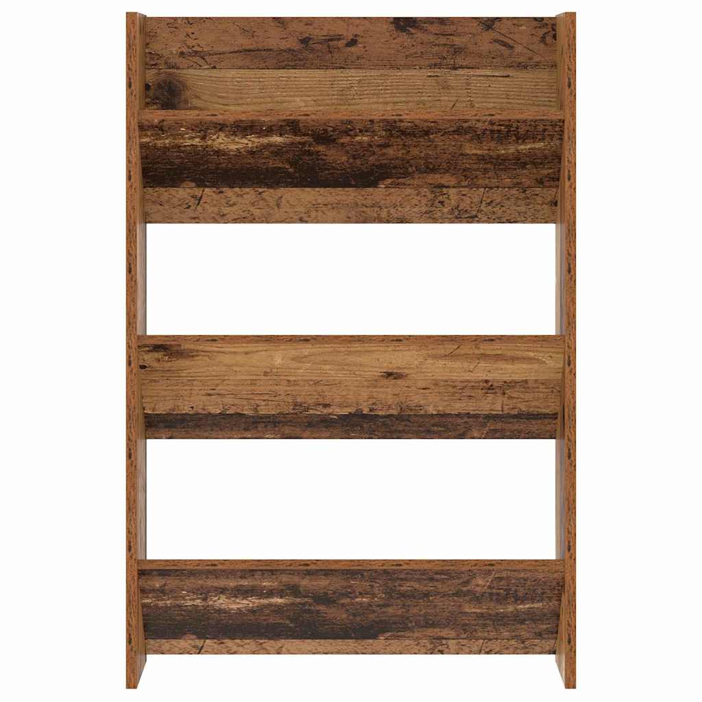 Shoe Cabinet 2 pcs Old Wood 60 x 18 x 90 cm Engineered Wood