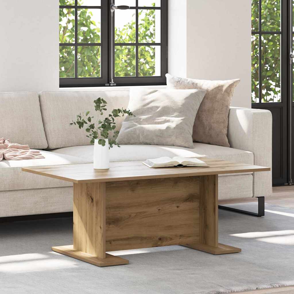 Coffee Table Artisan oak 103.5 x 60 x 40 cm Engineered wood