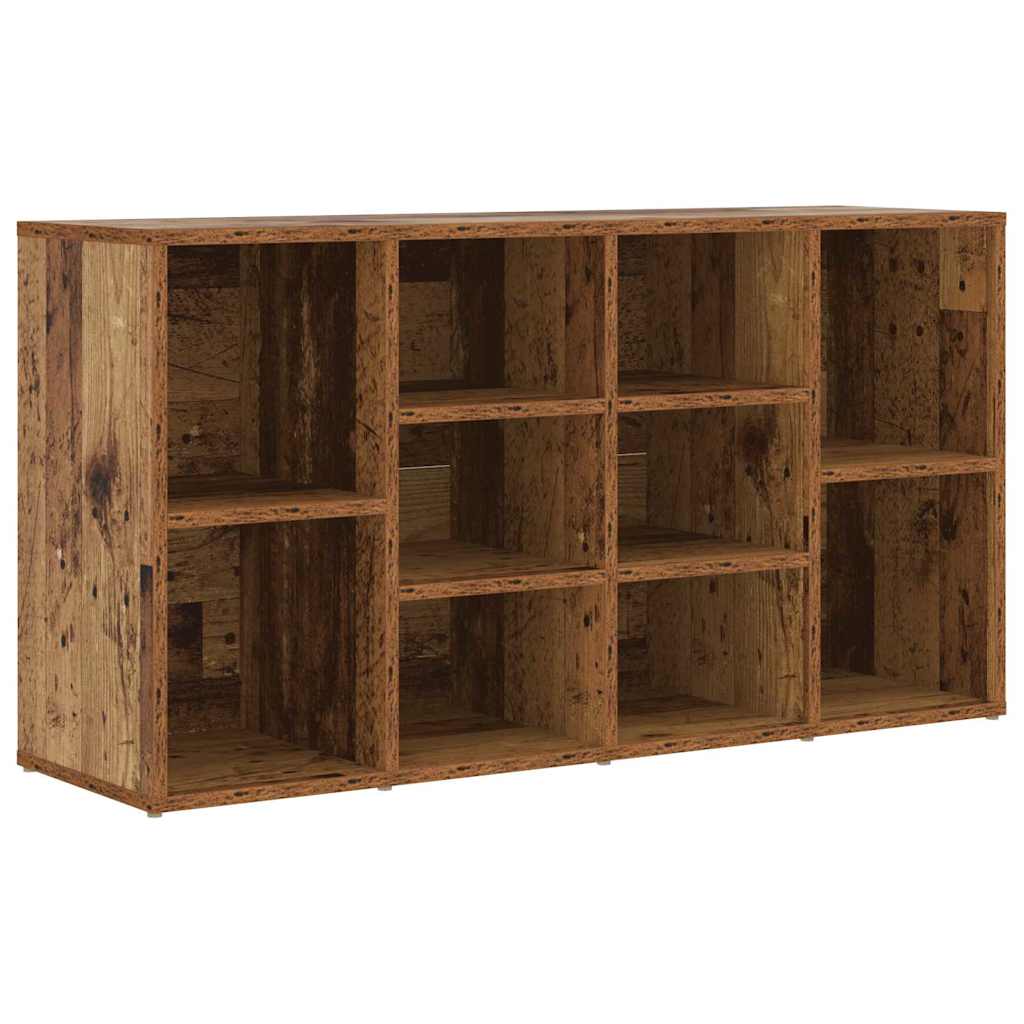 Shoe Bench Old Wood 103 x 30 x 54.5 cm Engineered Wood