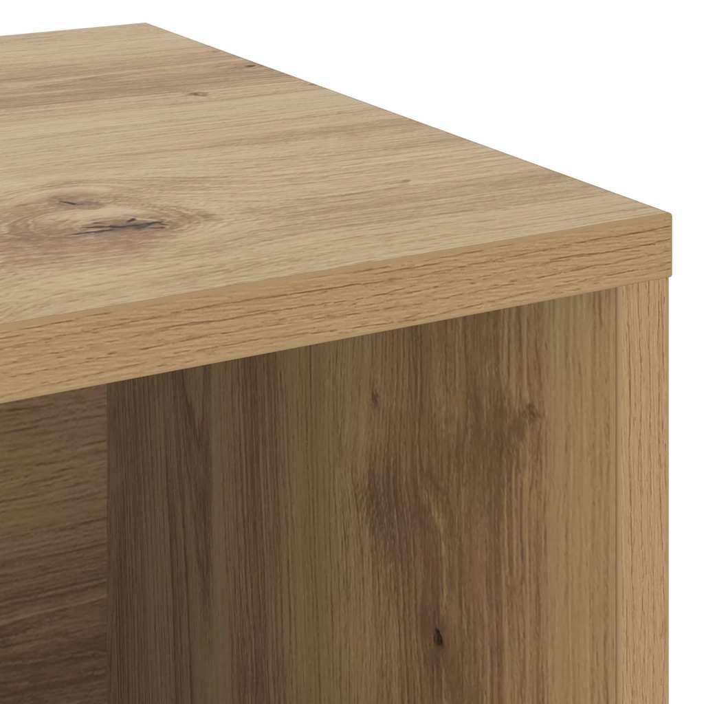 Shoe Bench Artisan Oak 103 x 30 x 54.5 cm Engineered Wood