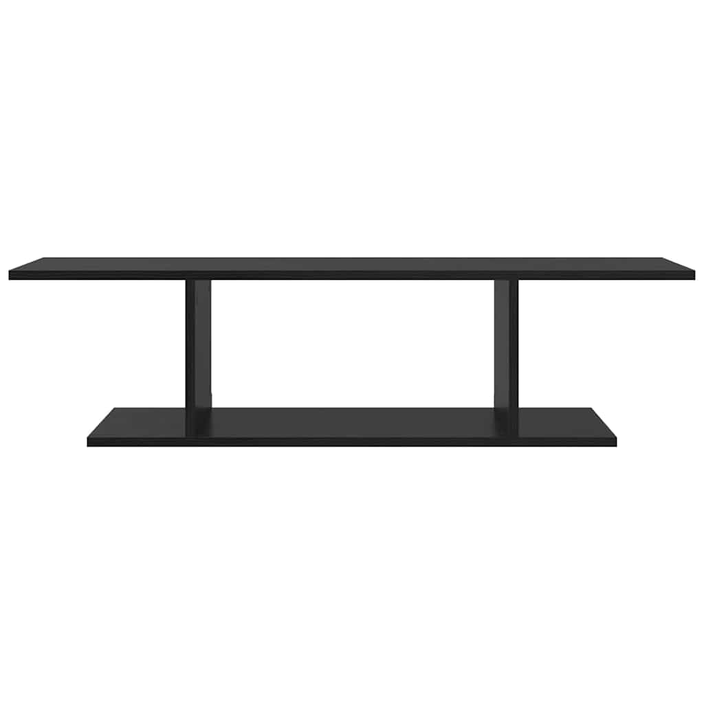 TV Cabinet Set 103 x 30 x 26.5 cm Black Engineered Wood