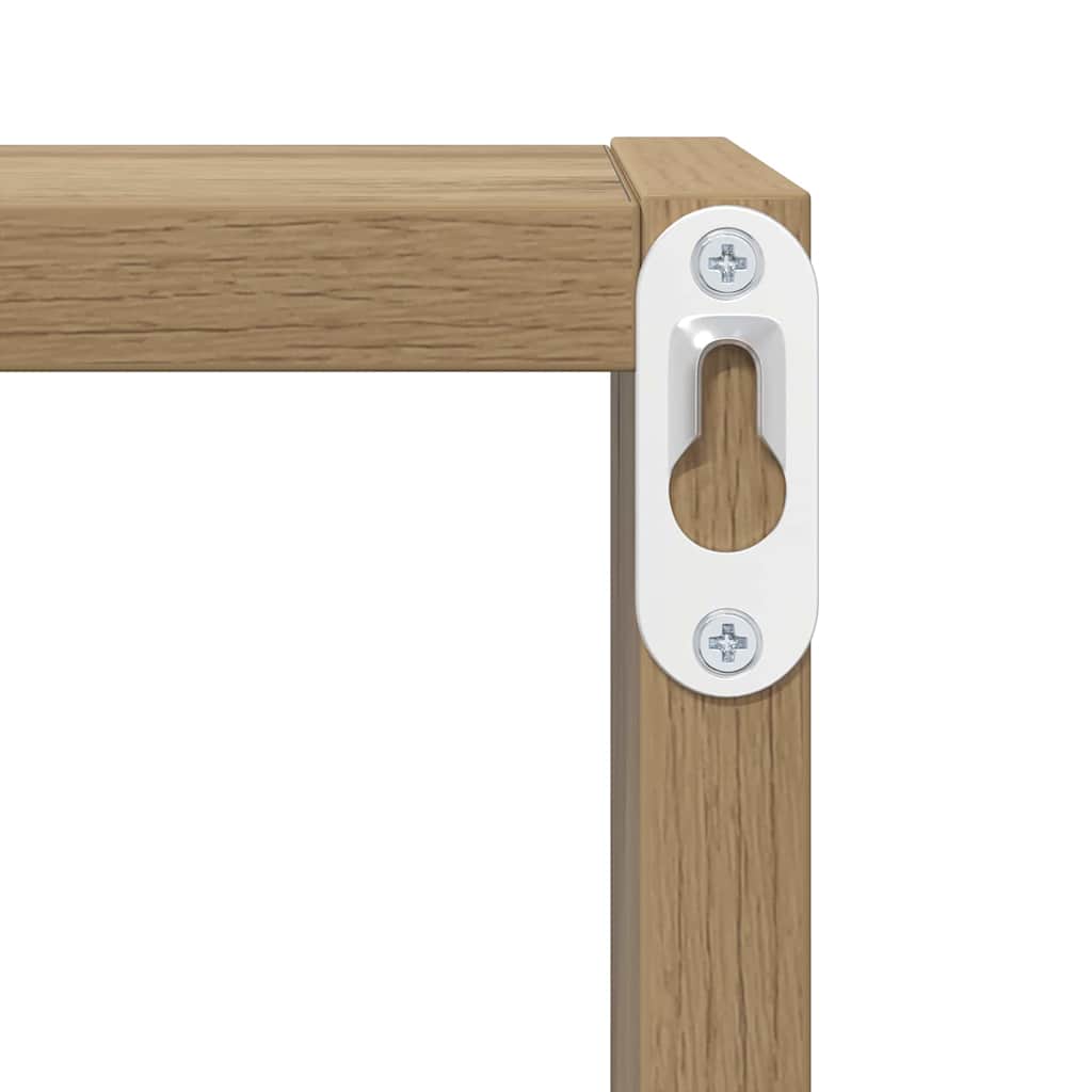 Wall Shelves 2 pcs Artisan Oak Engineered Wood