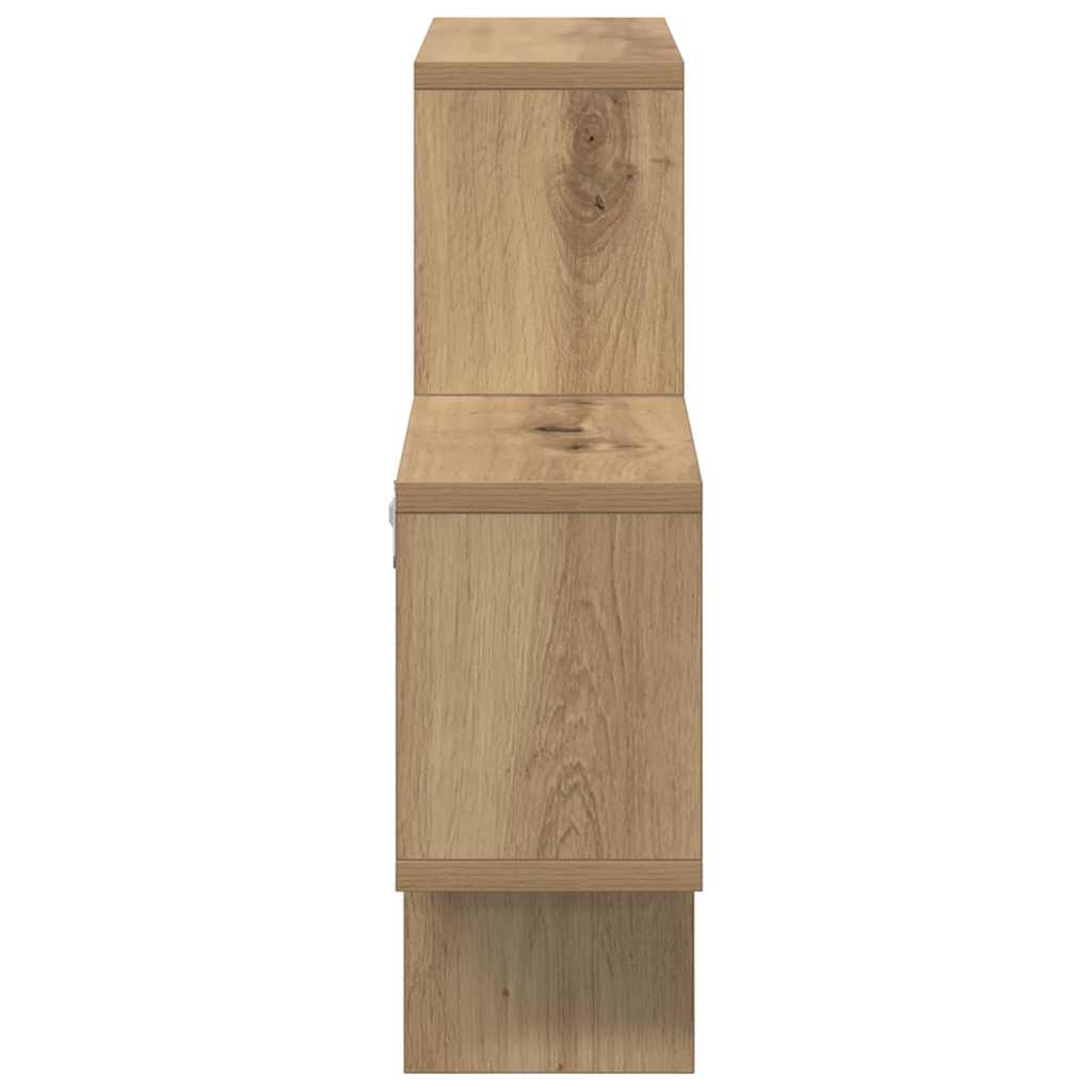 Wall Shelf Artisan oak 82 x 15 x 51 cm Engineered wood