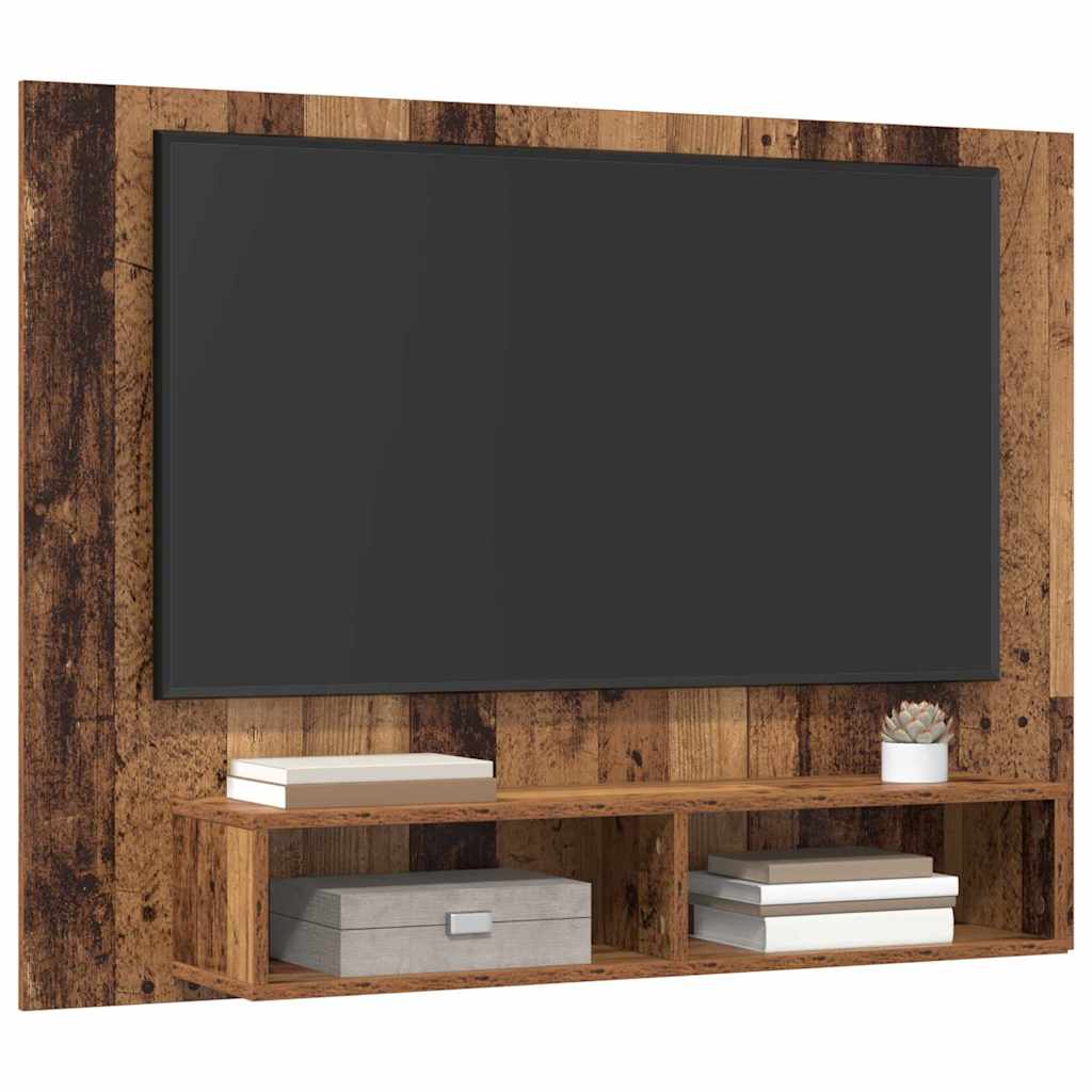 TV Cabinet Set Old Wood 120 x 23.5 x 90 cm Engineered Wood