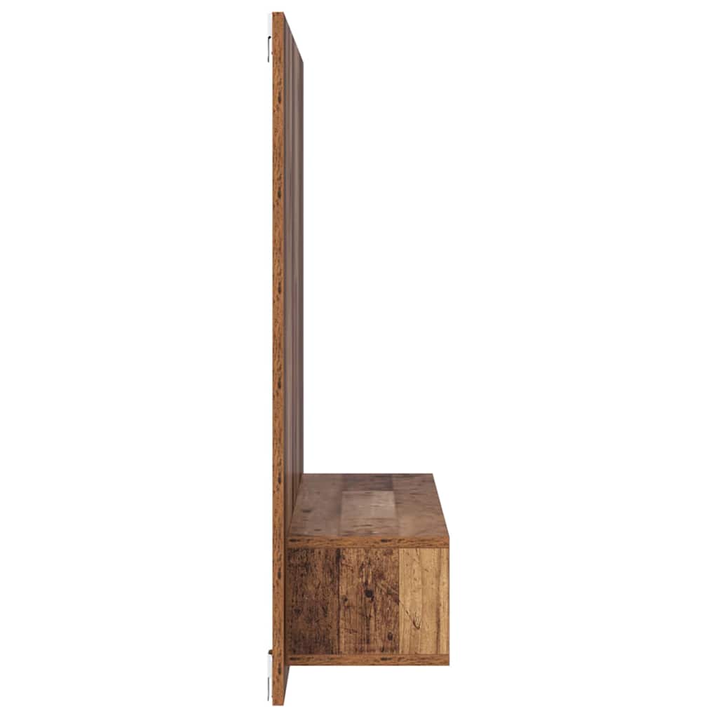 TV Cabinet Set Old Wood 120 x 23.5 x 90 cm Engineered Wood