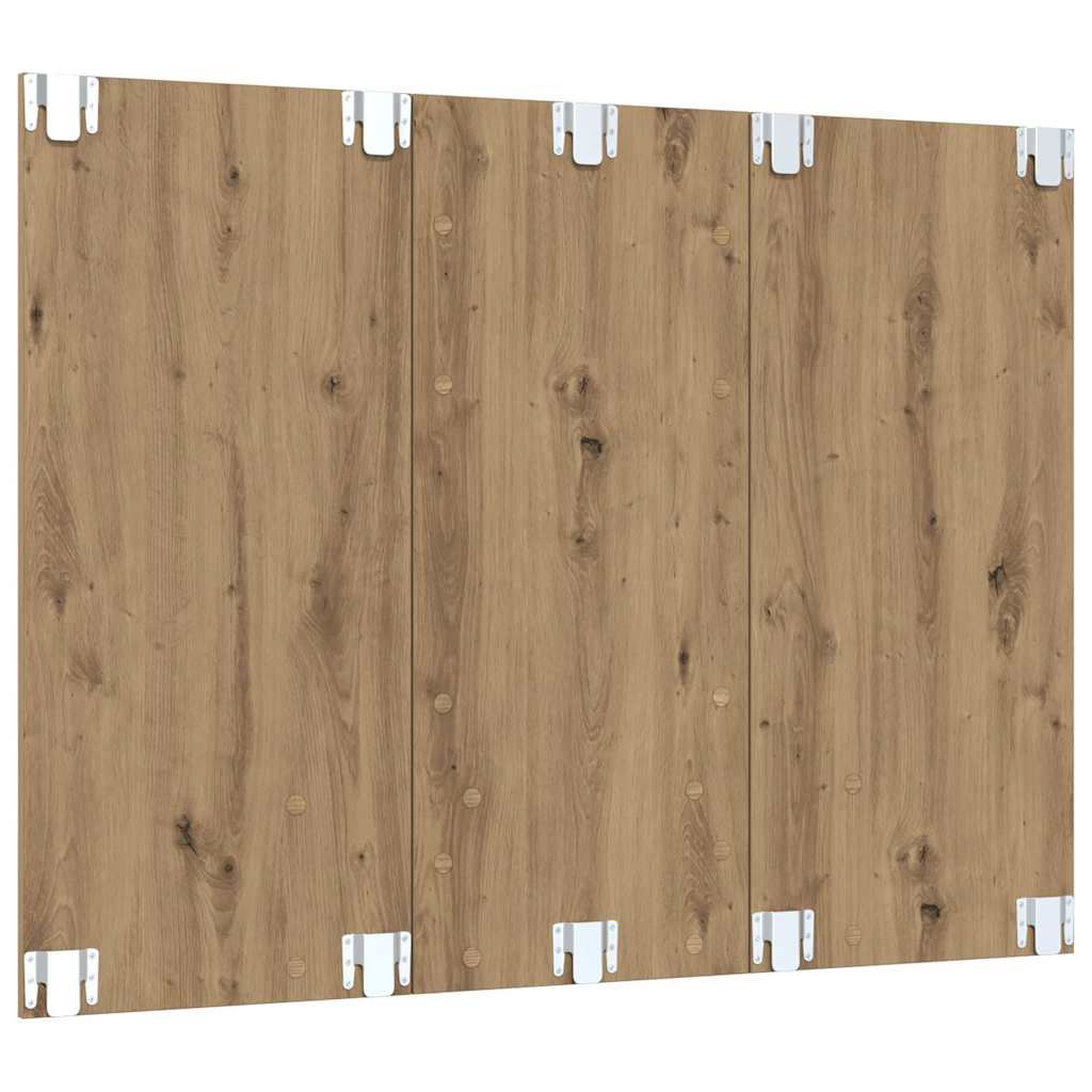TV Cabinet Set 120 x 23.5 x 90 cm Artisan Oak Engineered Wood