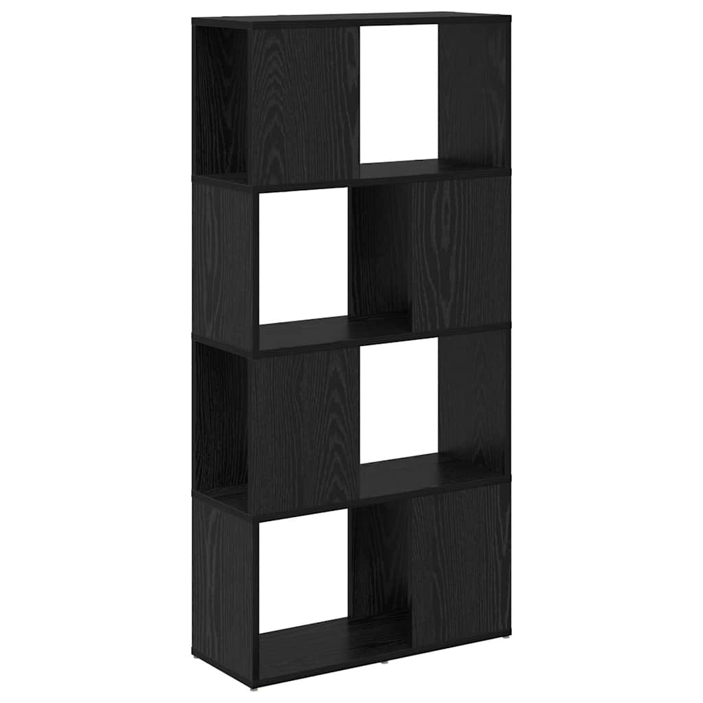 TV Cabinet Set Black 60 x 24 x 125.5 cm Engineered Wood