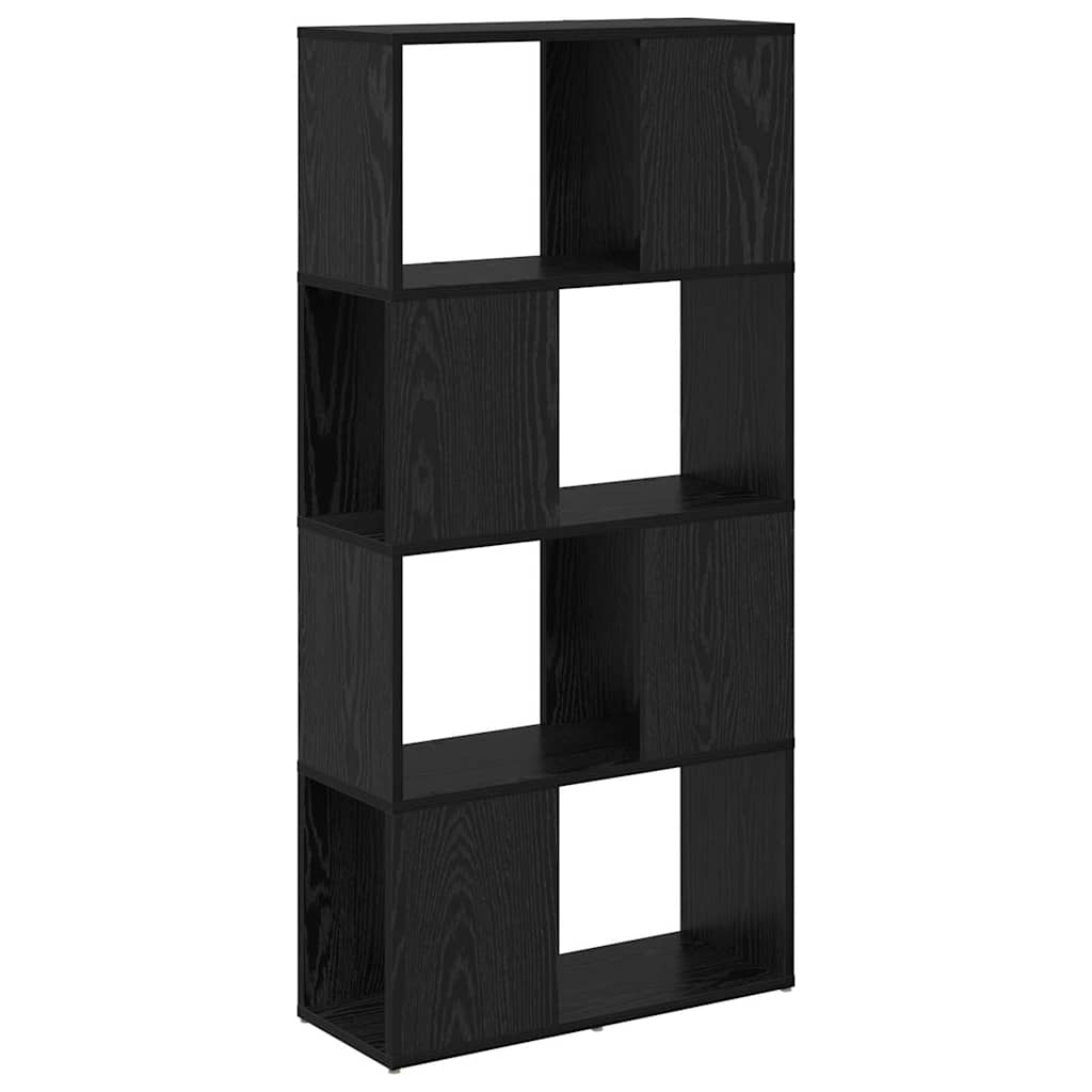TV Cabinet Set Black 60 x 24 x 125.5 cm Engineered Wood