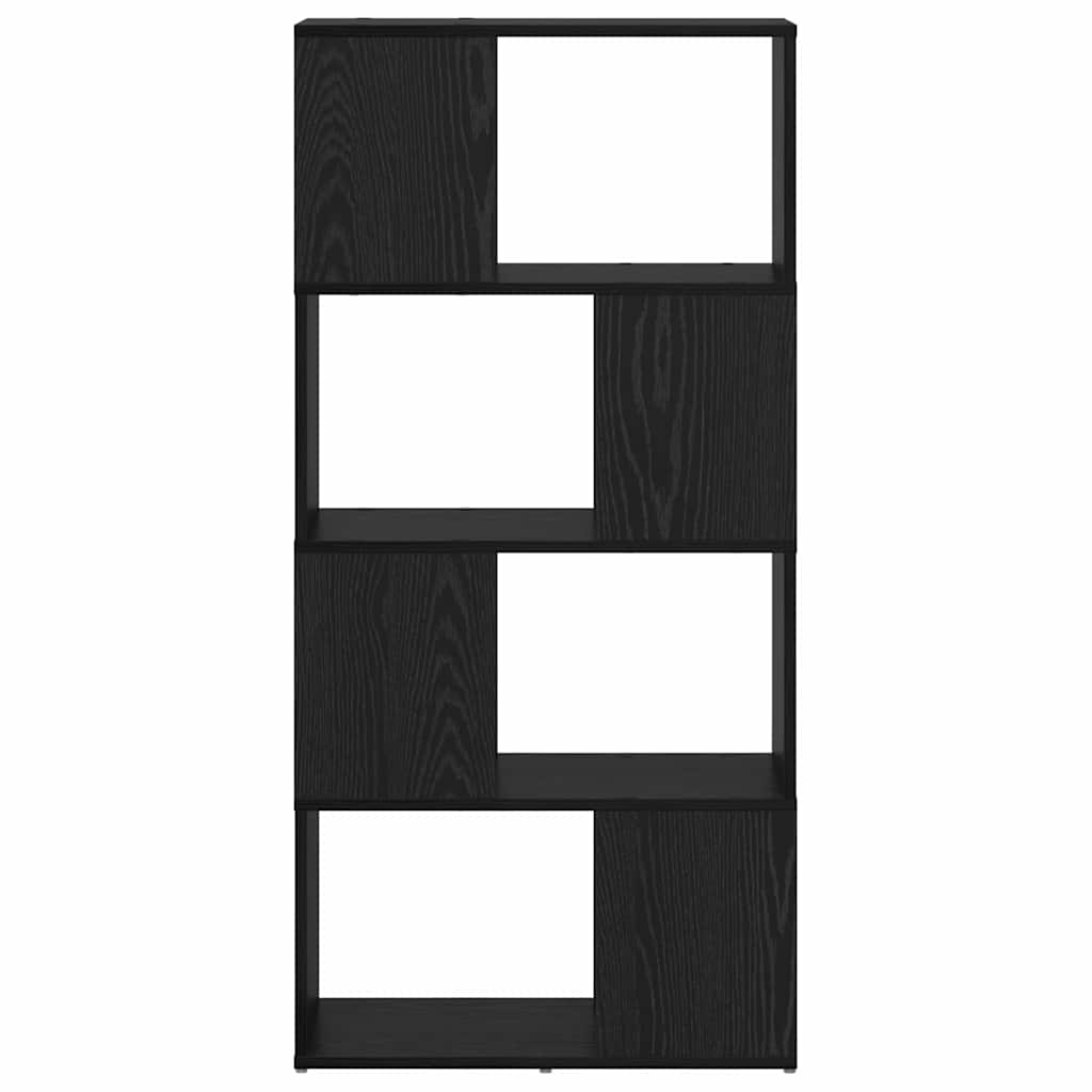 TV Cabinet Set Black 60 x 24 x 125.5 cm Engineered Wood