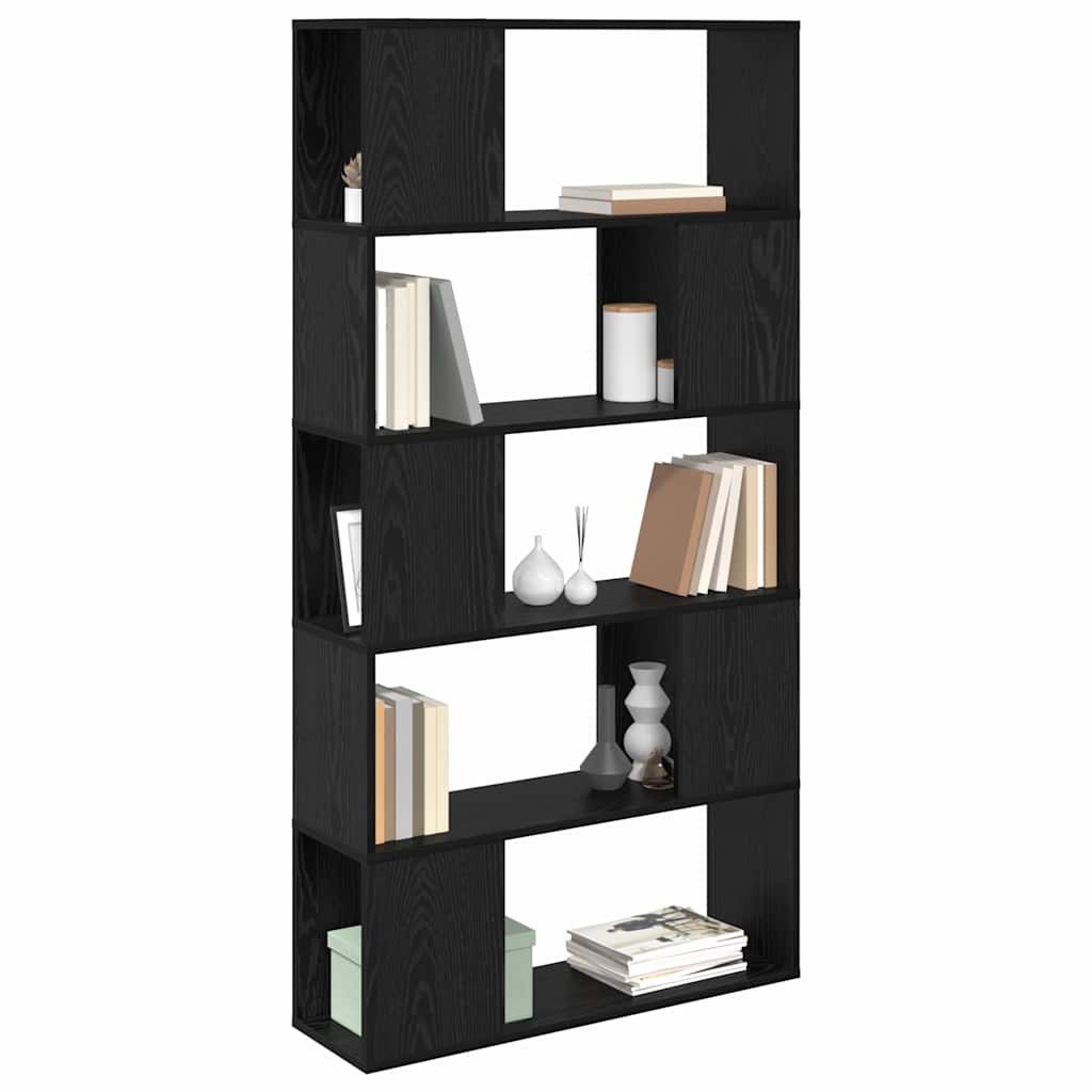 TV Cabinet Set Black 80 x 24 x 156 cm Engineered Wood