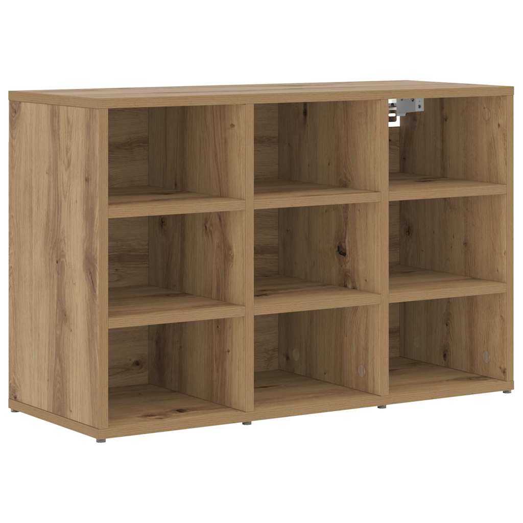 Shoe Cabinet Artisan Oak 77.5 x 30 x 51 cm Engineered Wood