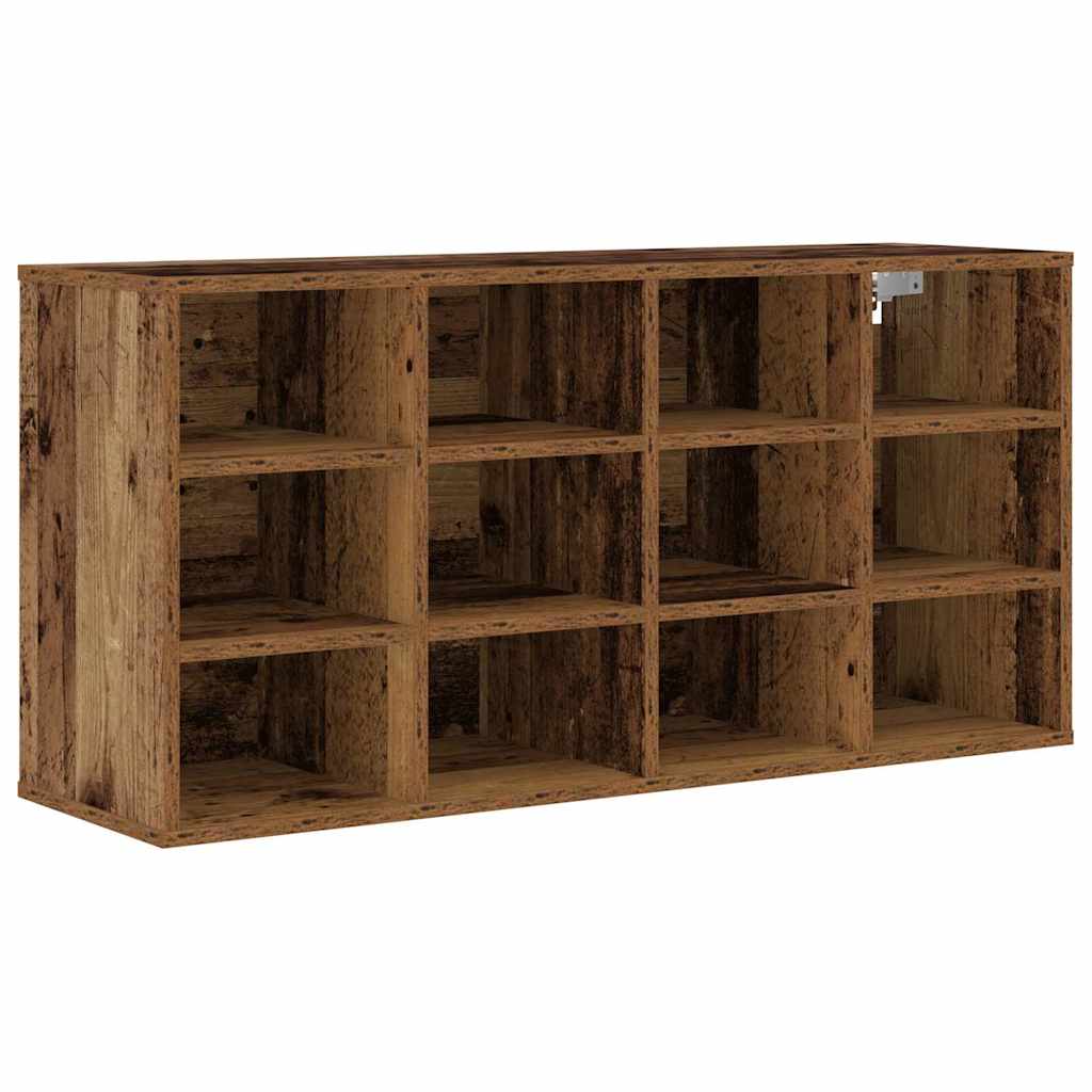 Shoe Cabinet Old Wood 103 x 30 x 51 cm Engineered Wood