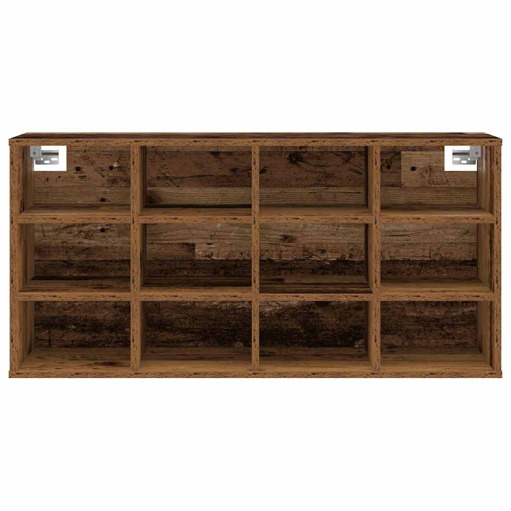 Shoe Cabinet Old Wood 103 x 30 x 51 cm Engineered Wood