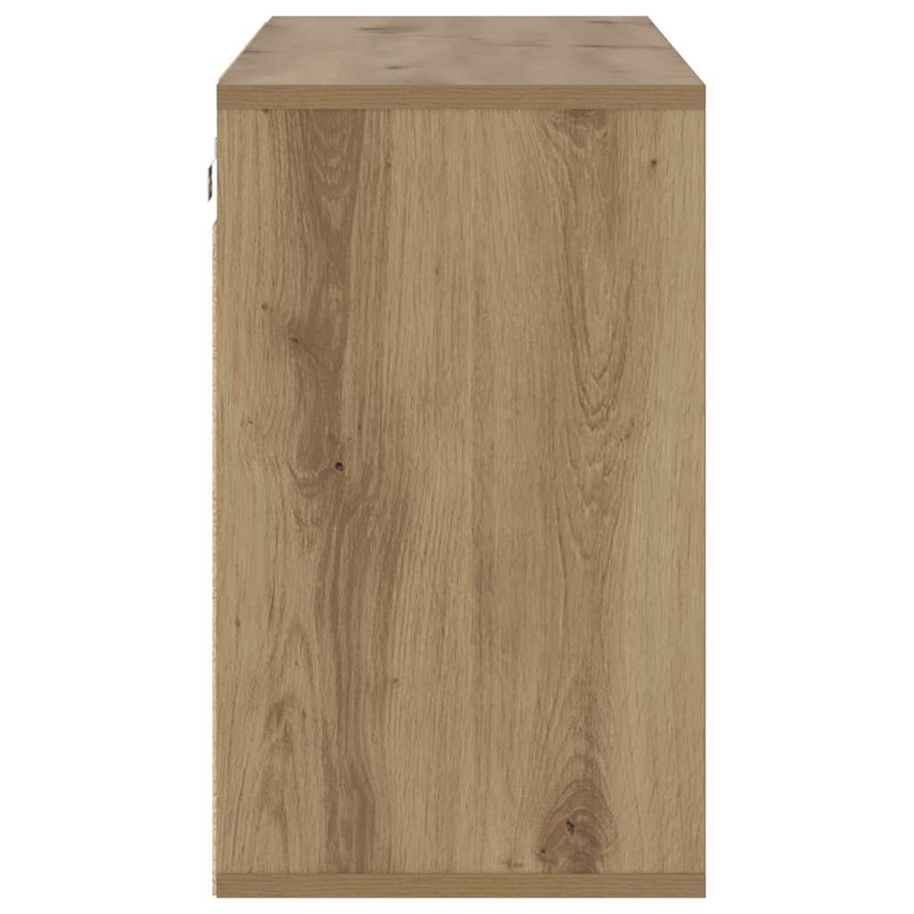 Shoe Cabinet Artisan Oak 103 x 30 x 51 cm Engineered Wood