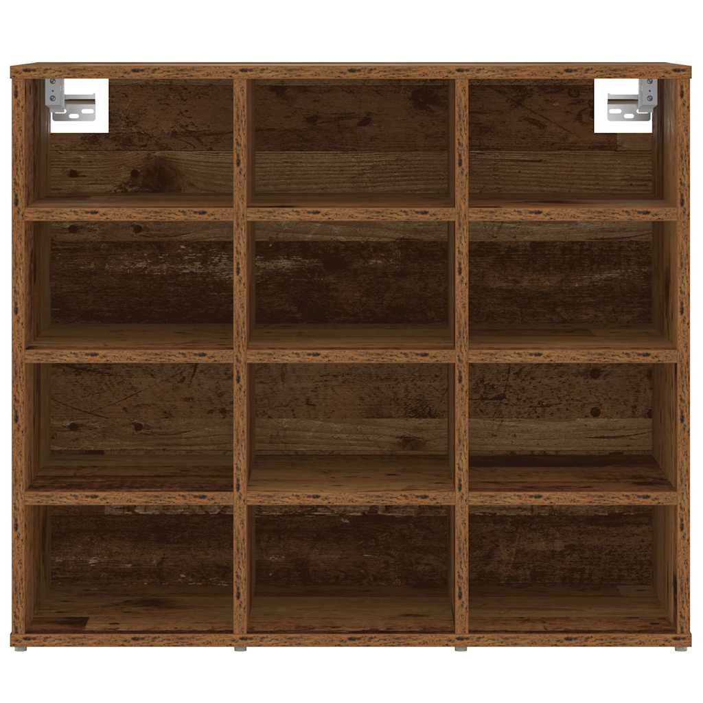 Shoe Cabinet Old Wood 77.5 x 30 x 67 cm Engineered Wood