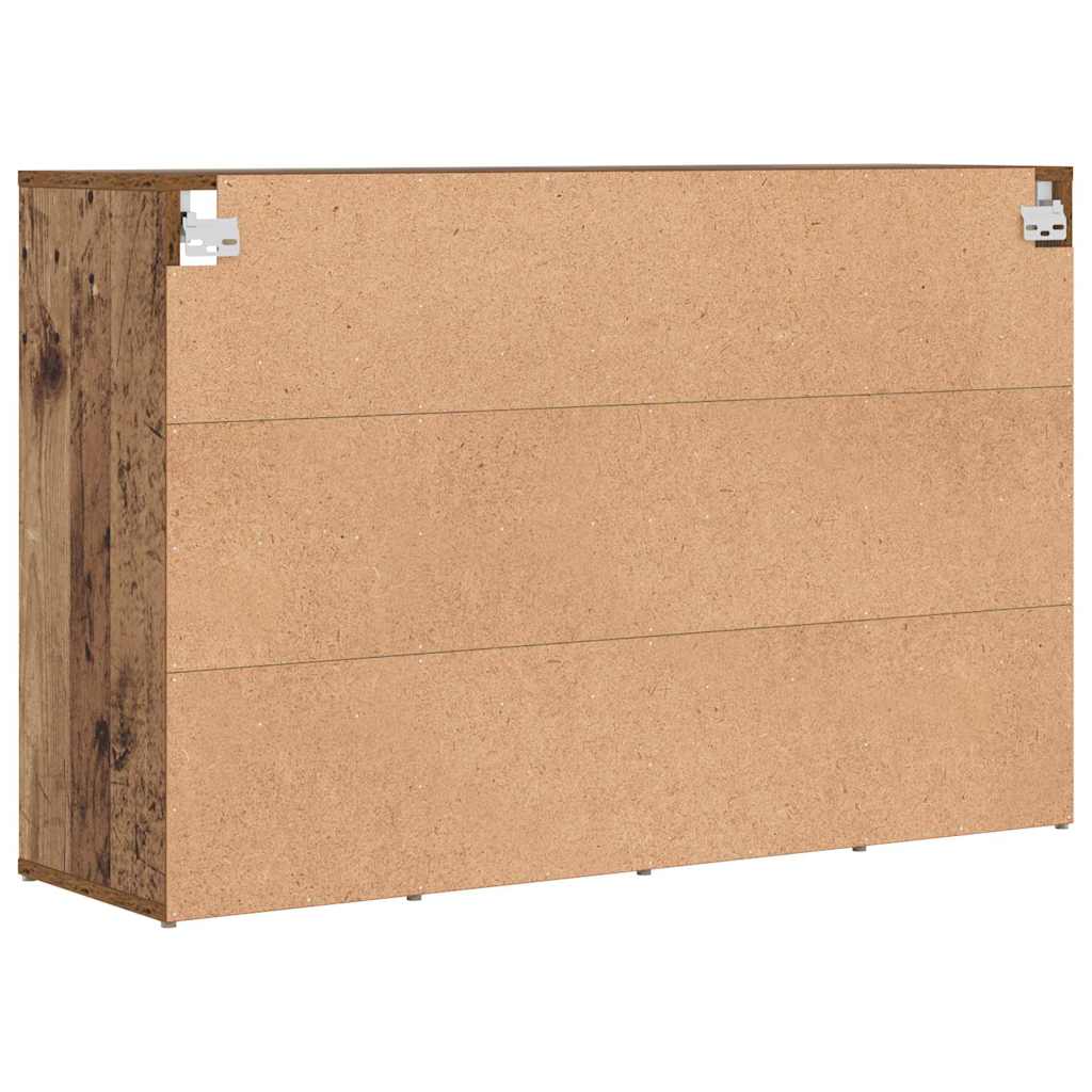 Shoe Cabinet Old Wood 103 x 30 x 67 cm Engineered Wood