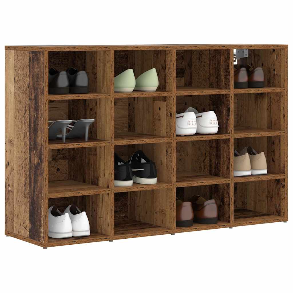 Shoe Cabinet Old Wood 103 x 30 x 67 cm Engineered Wood