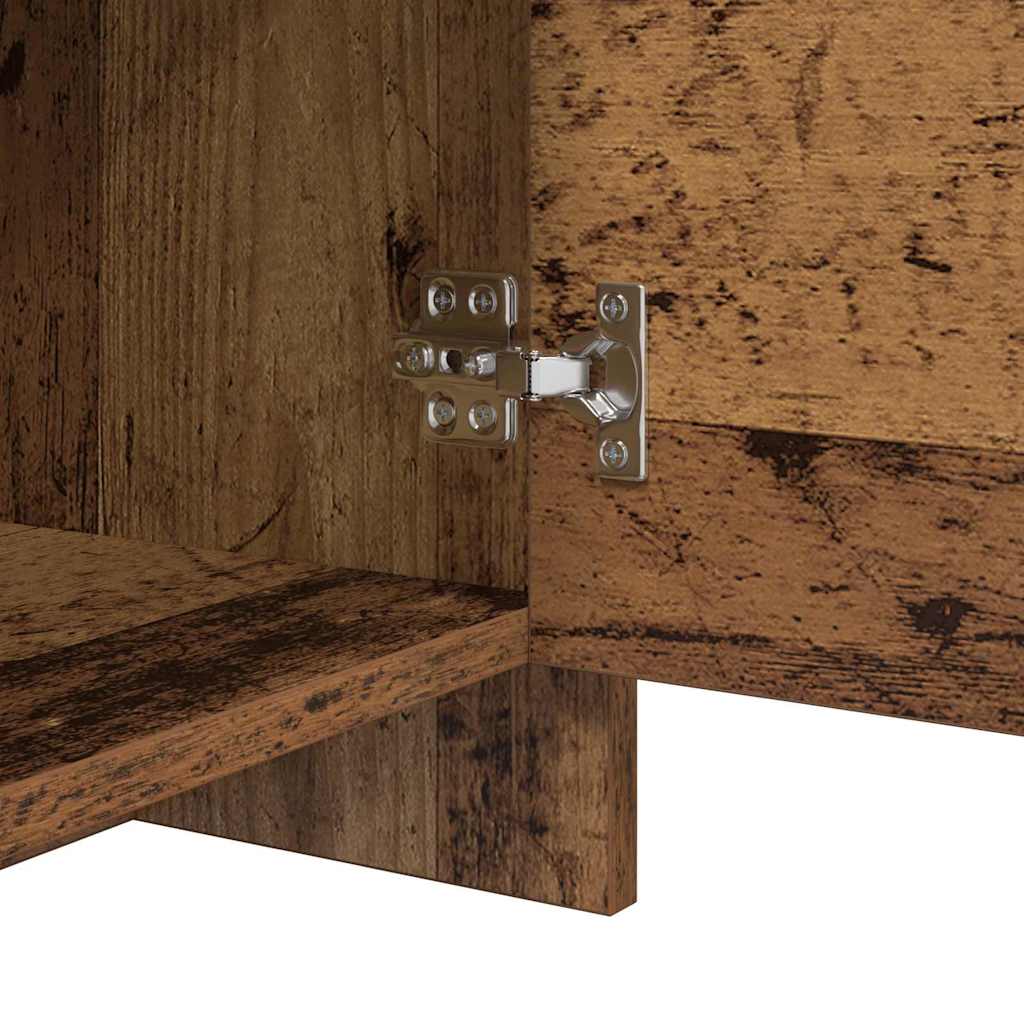 TV Cabinet Set Old Wood 90 x 35 x 40 cm Engineered Wood