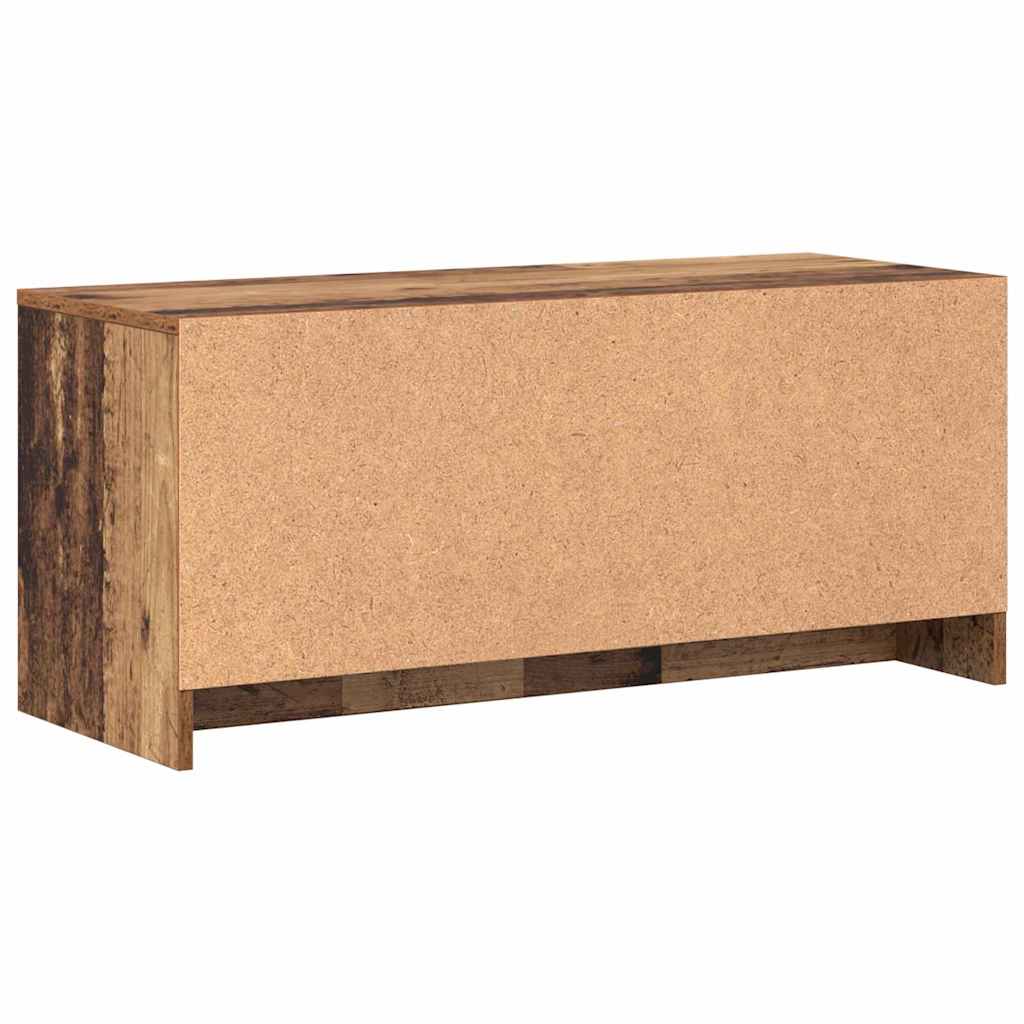 TV Cabinet Set Old Wood 90 x 35 x 40 cm Engineered Wood