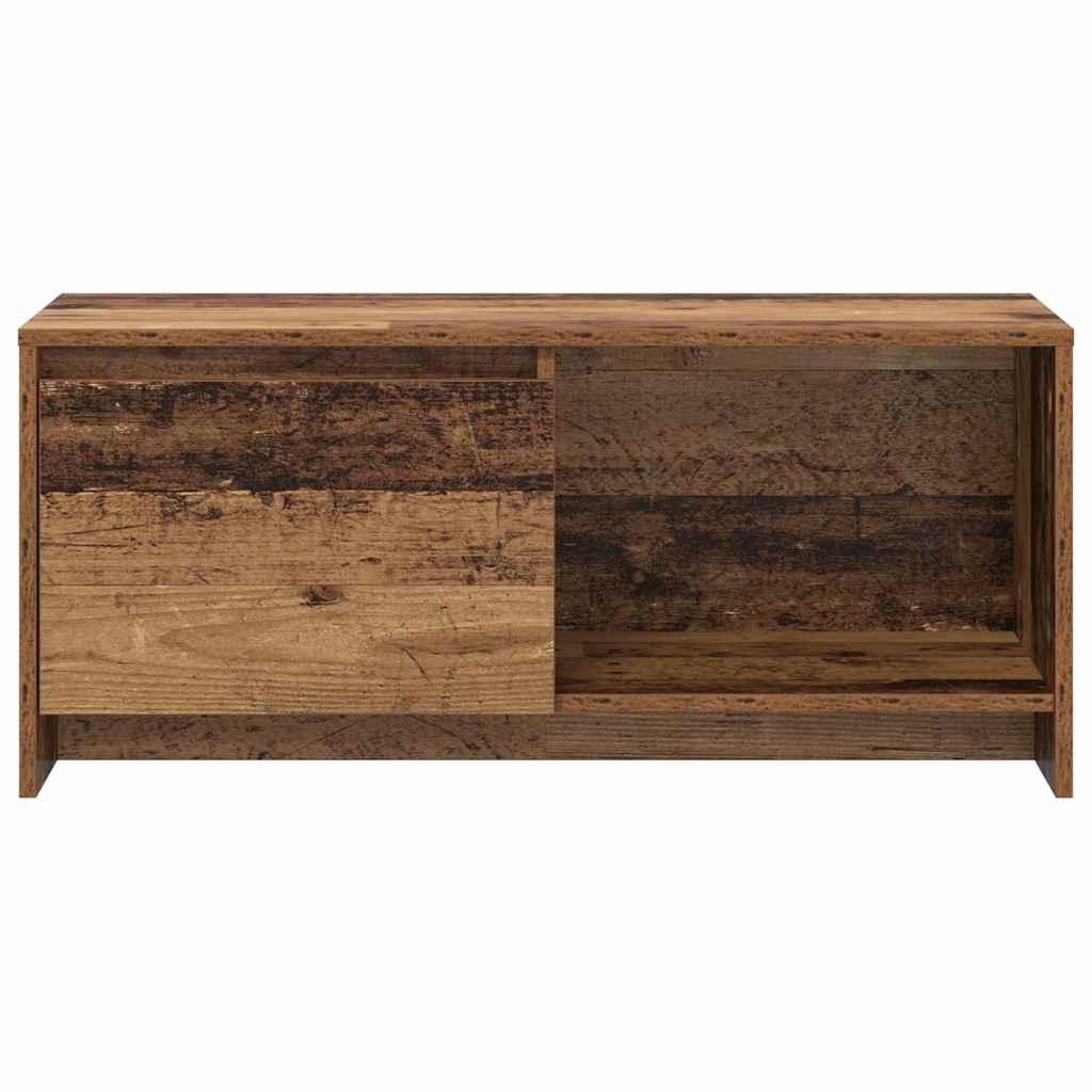 TV Cabinet Set Old Wood 90 x 35 x 40 cm Engineered Wood