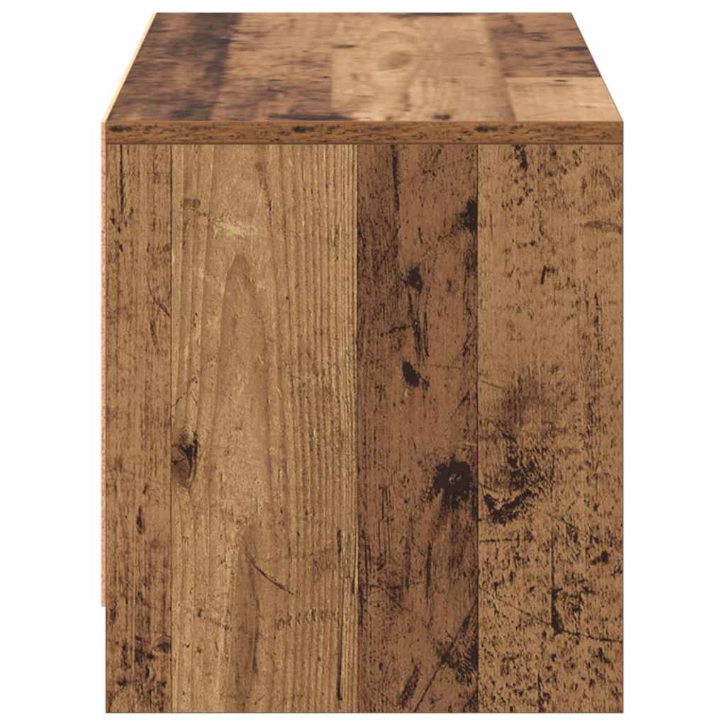 TV Cabinet Set Old Wood 90 x 35 x 40 cm Engineered Wood