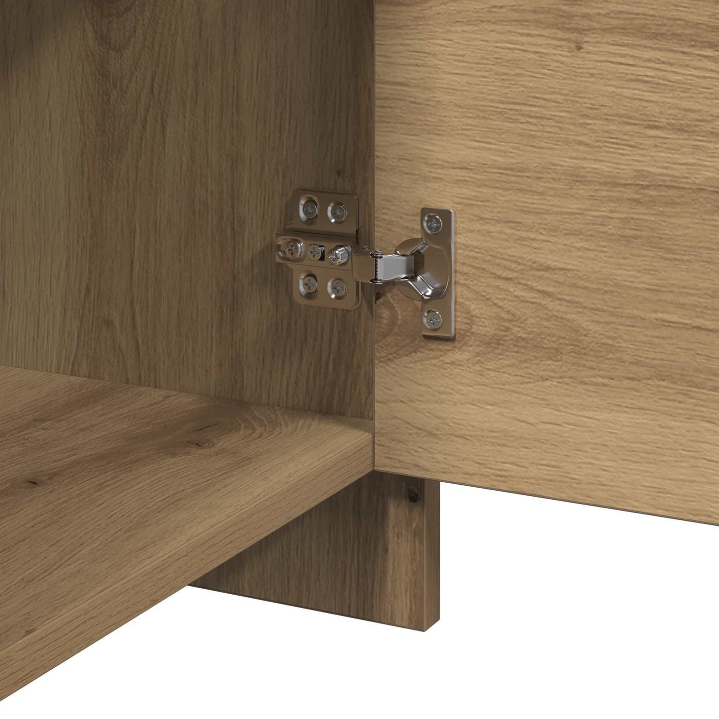 Bedside Cabinet Artisan Oak 45 x 34 x 44.5 cm Engineered Wood