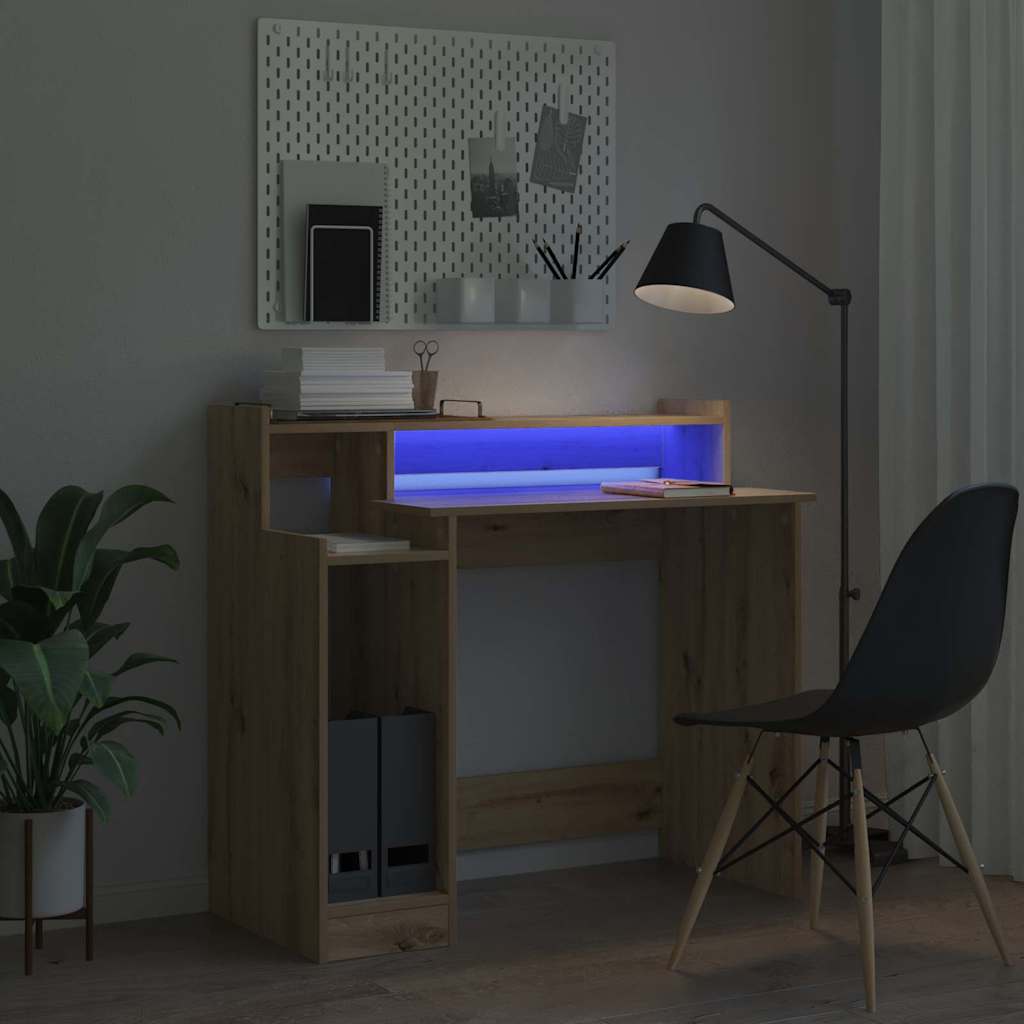 Desk Artisan Oak Engineered Wood 97 x 45 x 90 cm