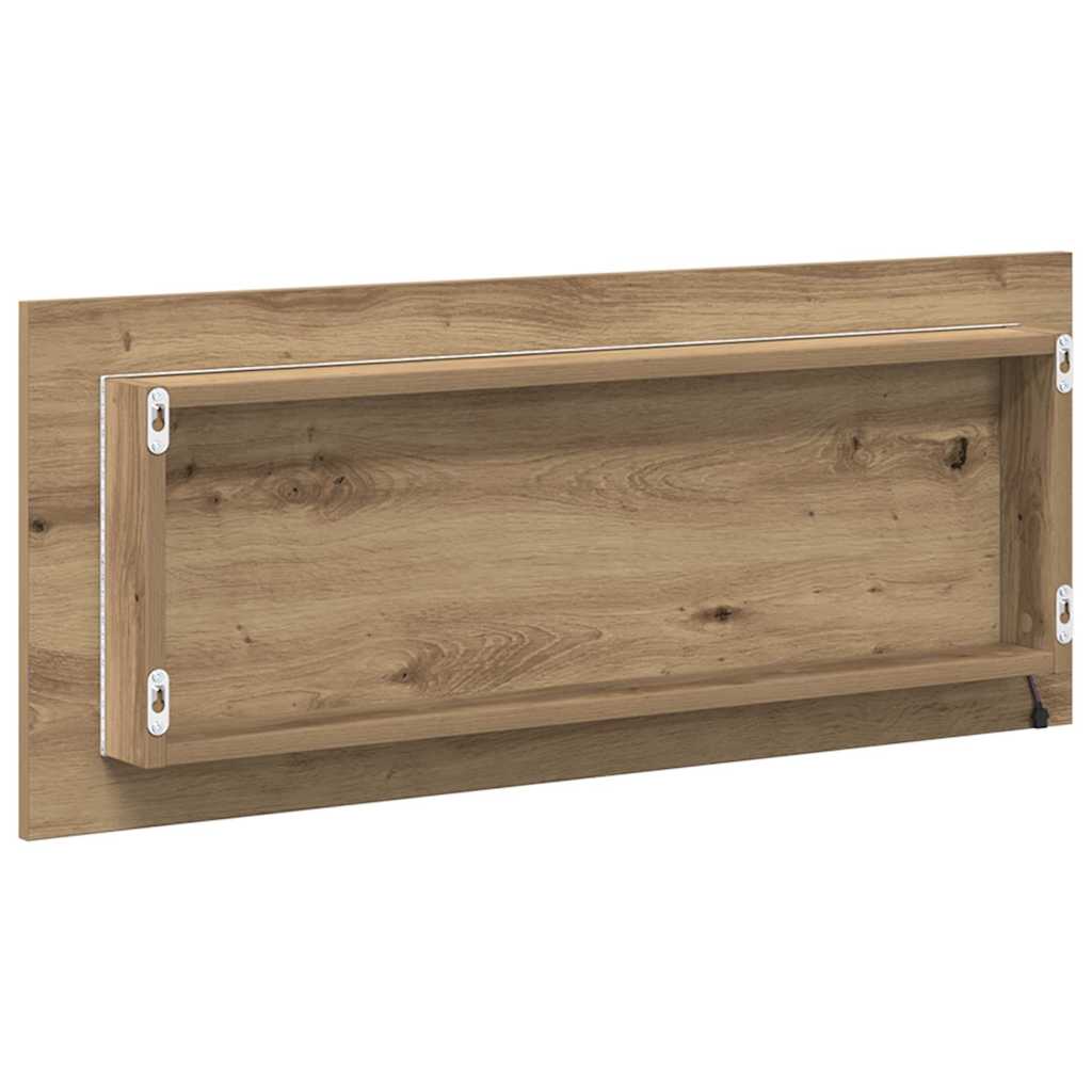 Mirror Artisan Oak 90 x 8.5 x 37 cm Engineered Wood