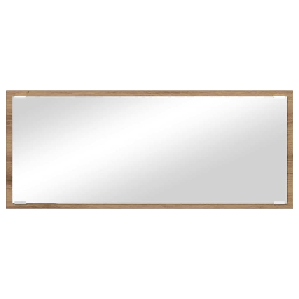 Mirror Artisan Oak 90 x 8.5 x 37 cm Engineered Wood
