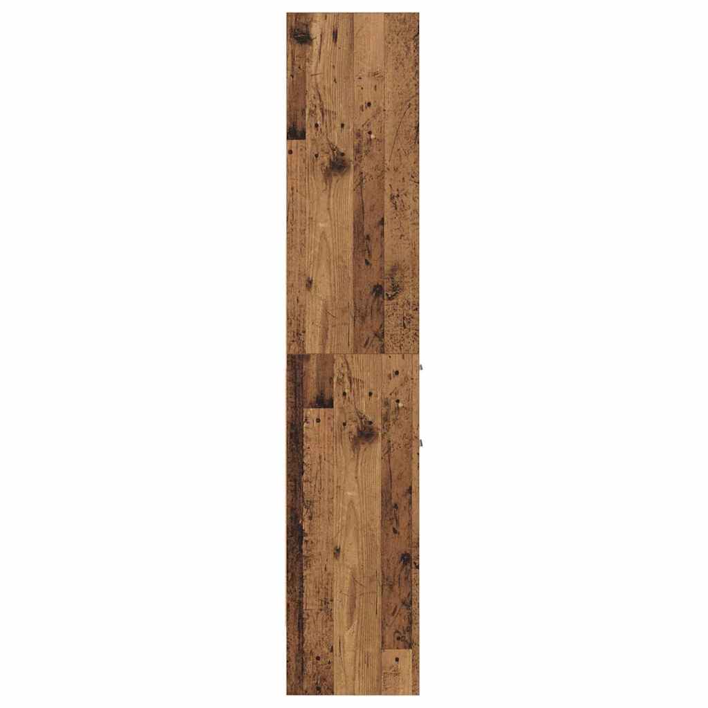 Book Cabinet Old wood 40 x 35 x 180 cm Engineered wood