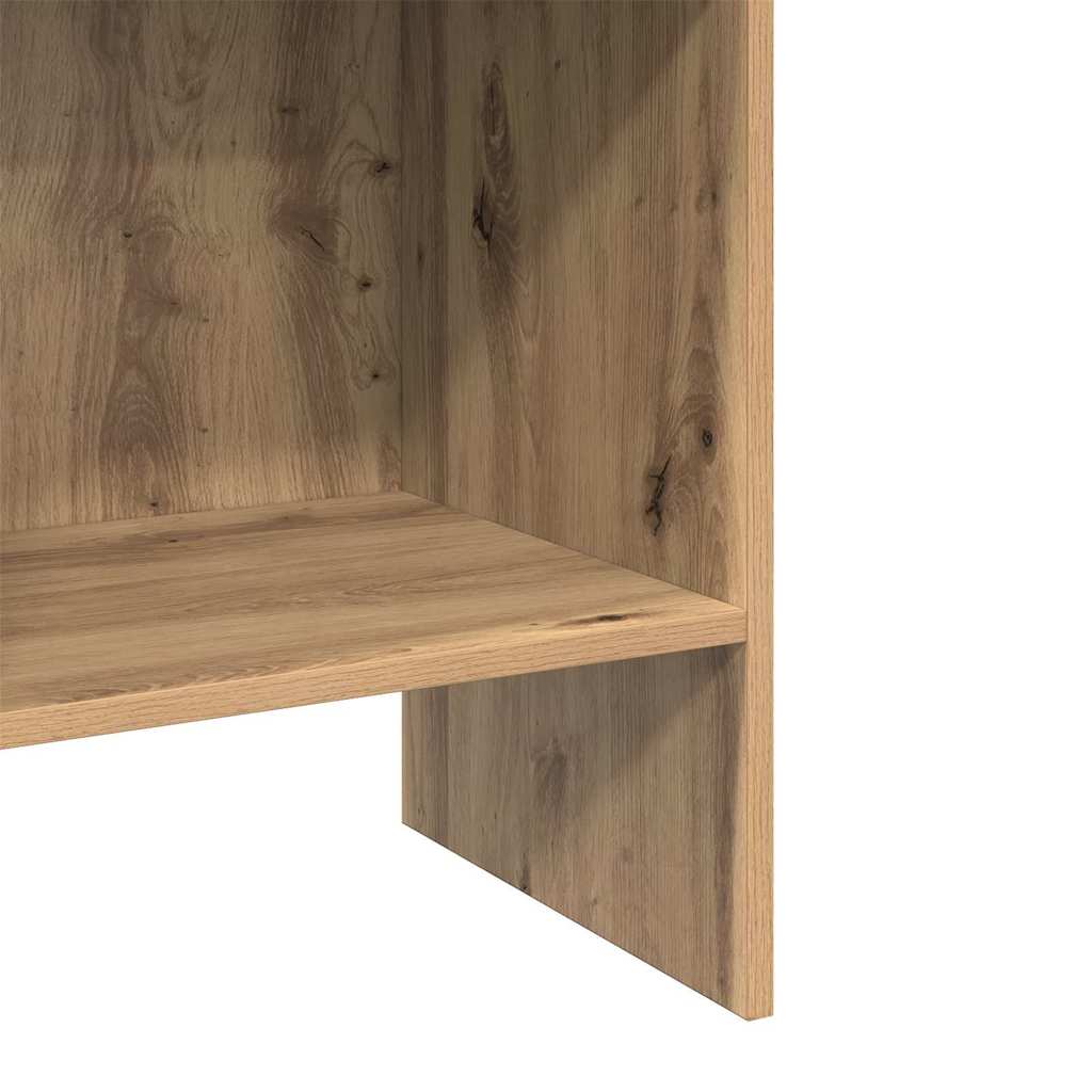 Book Cabinet 2-Tier 40 x 35 x 180 cm Engineered Wood