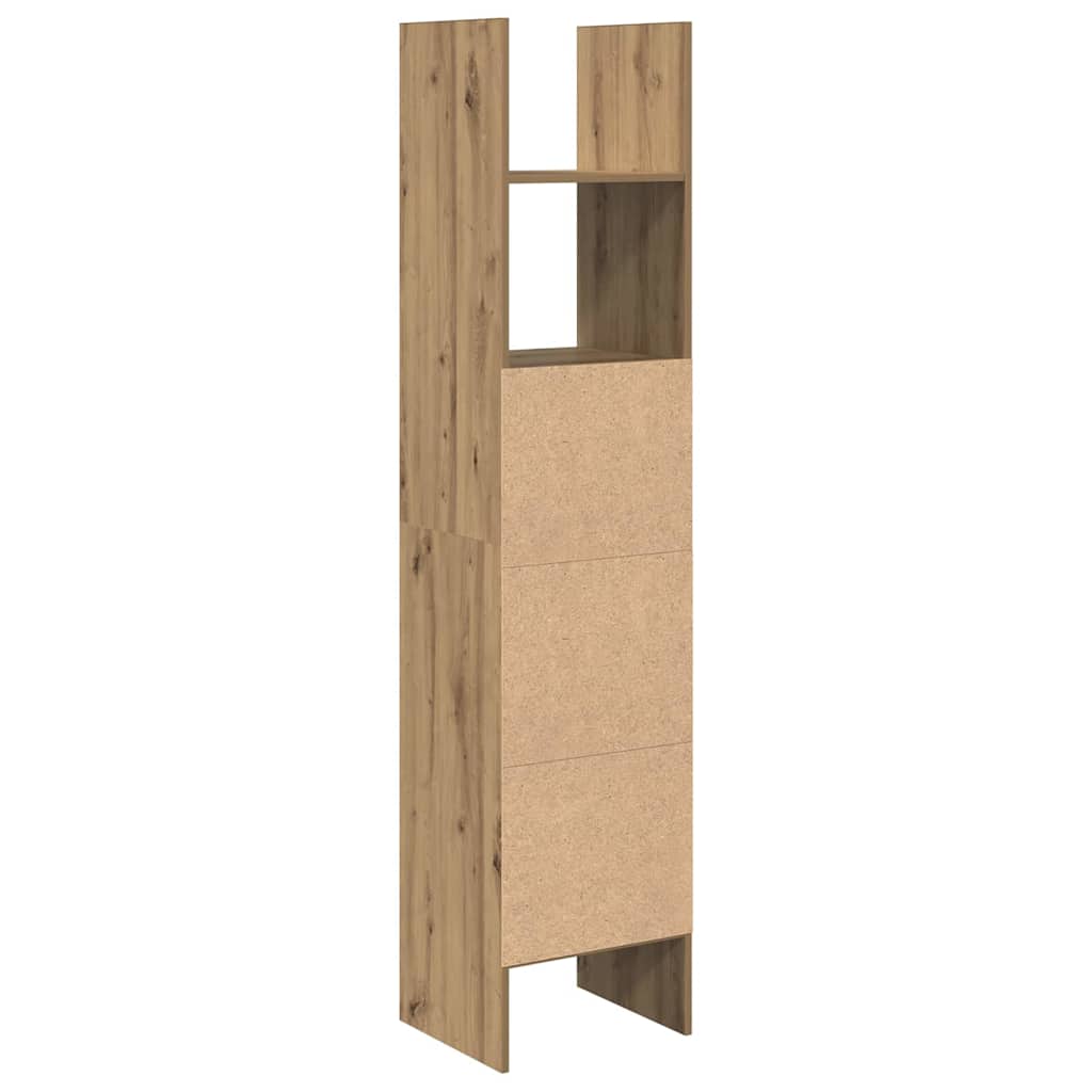 Book Cabinet 2-Tier 40 x 35 x 180 cm Engineered Wood