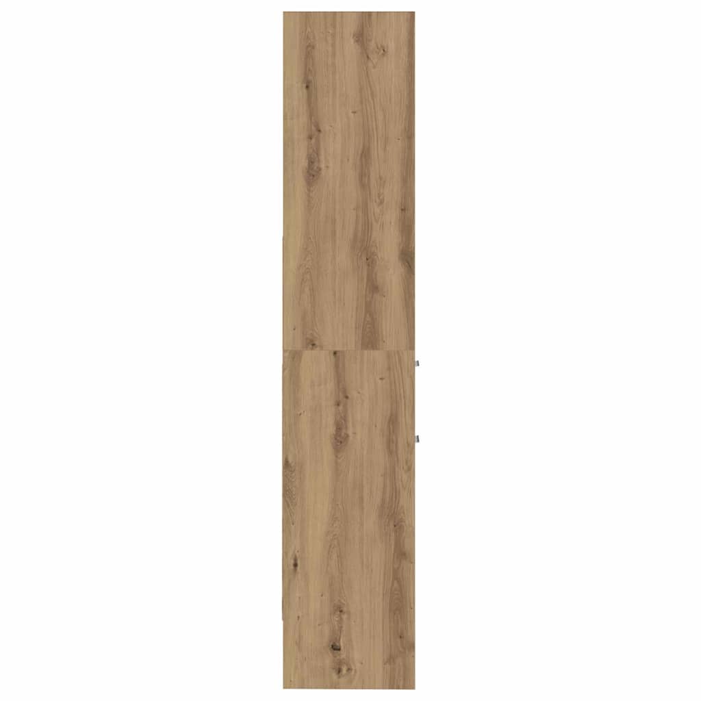 Book Cabinet 2-Tier 40 x 35 x 180 cm Engineered Wood