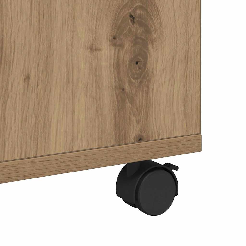 Coffee Table Artisan Oak 75 x 75 x 38 cm Engineered Wood