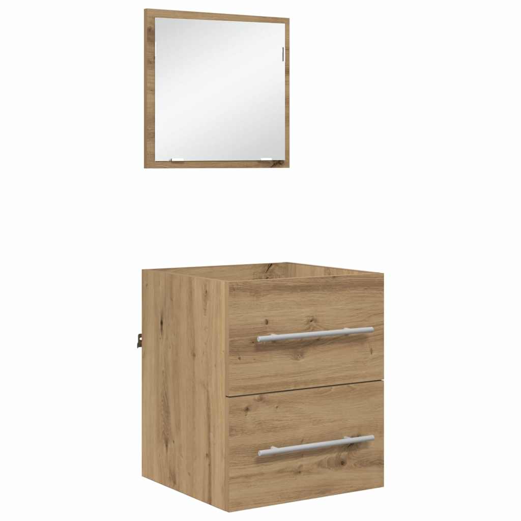 Bathroom Furniture Set Brown 41 x 38.5 x 48 cm