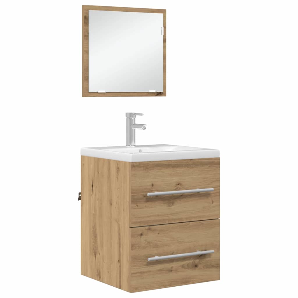 Bathroom Furniture Set Brown 41 x 38.5 x 48 cm