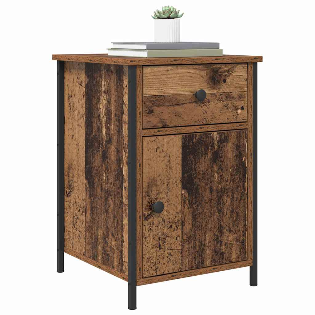 Bedside Cabinet Old Wood 40 x 42 x 60 cm Engineered Wood