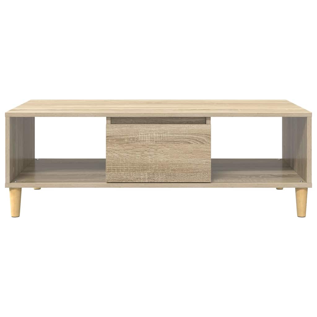Coffee Table Sonoma Oak 102 x 55 x 35 cm Engineered Wood