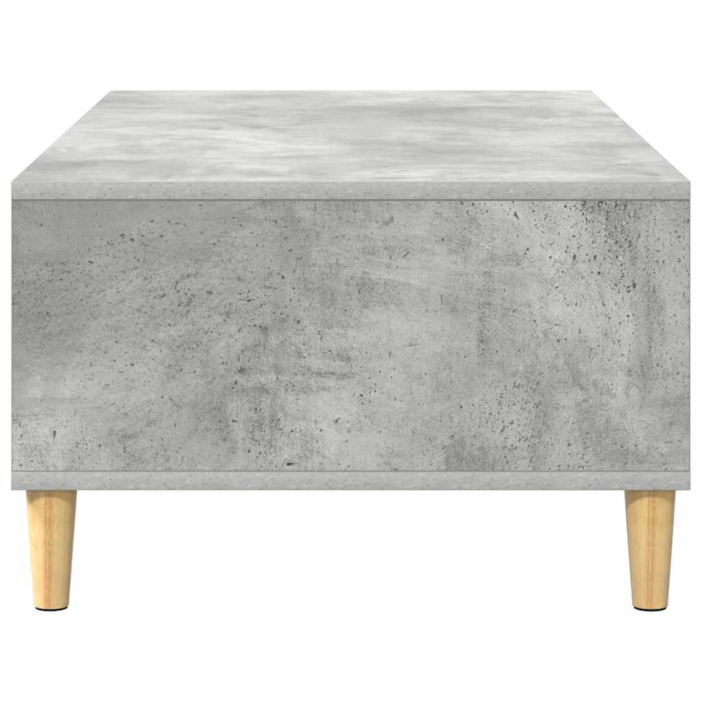 Coffee Table Concrete Grey 102 x 55 x 35 cm Engineered Wood