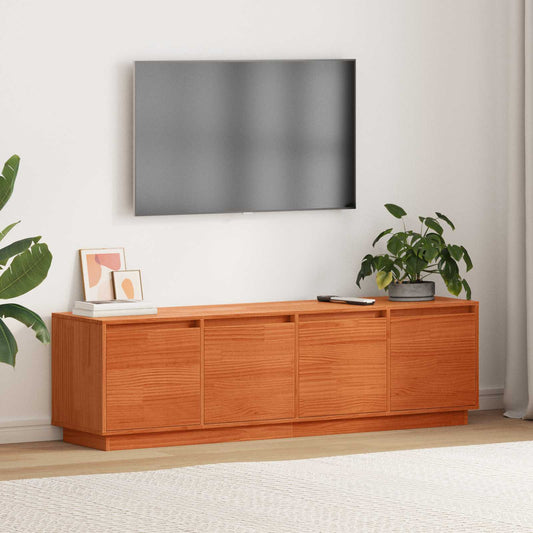 TV Cabinet 156 x 37 x 45 cm Brown Engineered Wood