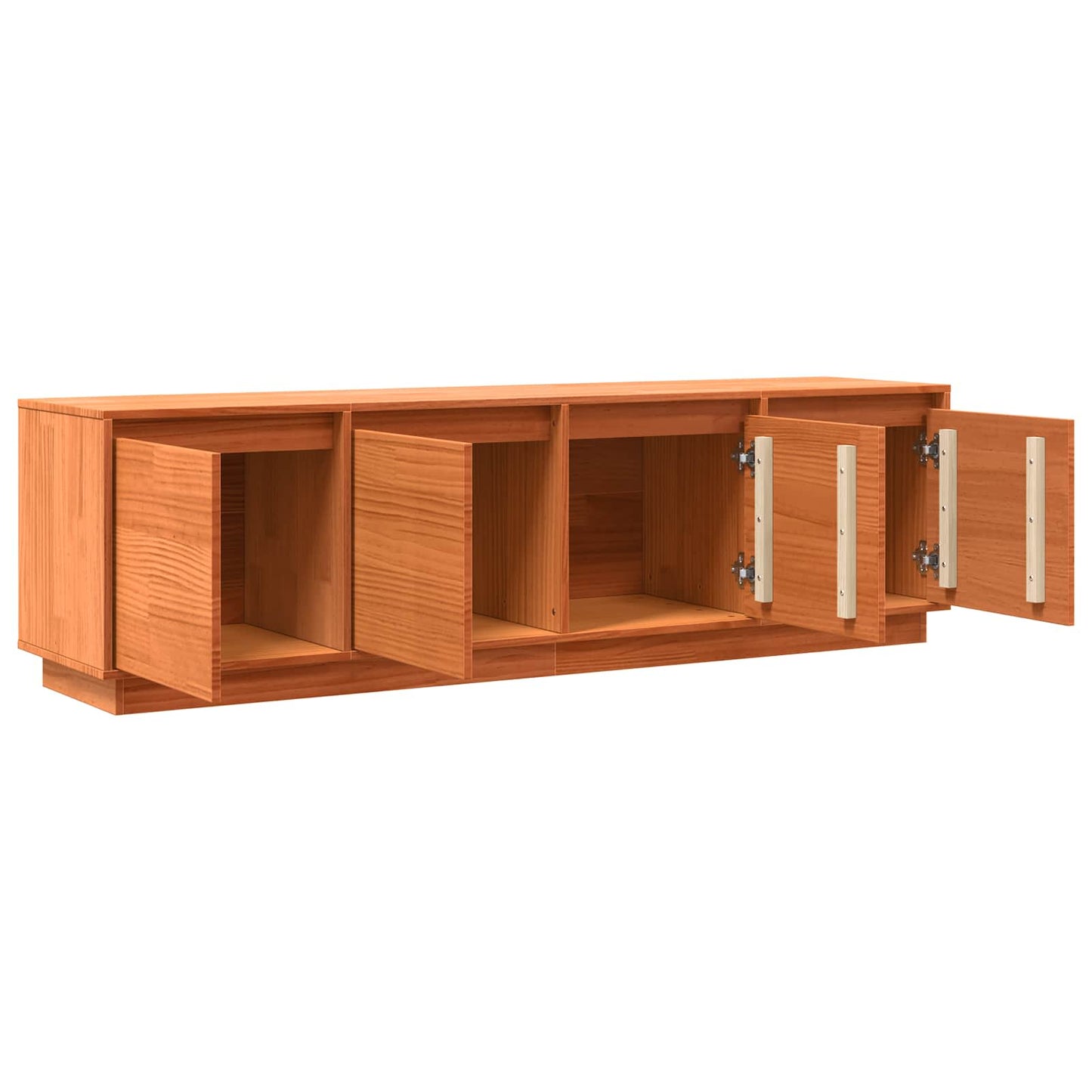 TV Cabinet 156 x 37 x 45 cm Brown Engineered Wood